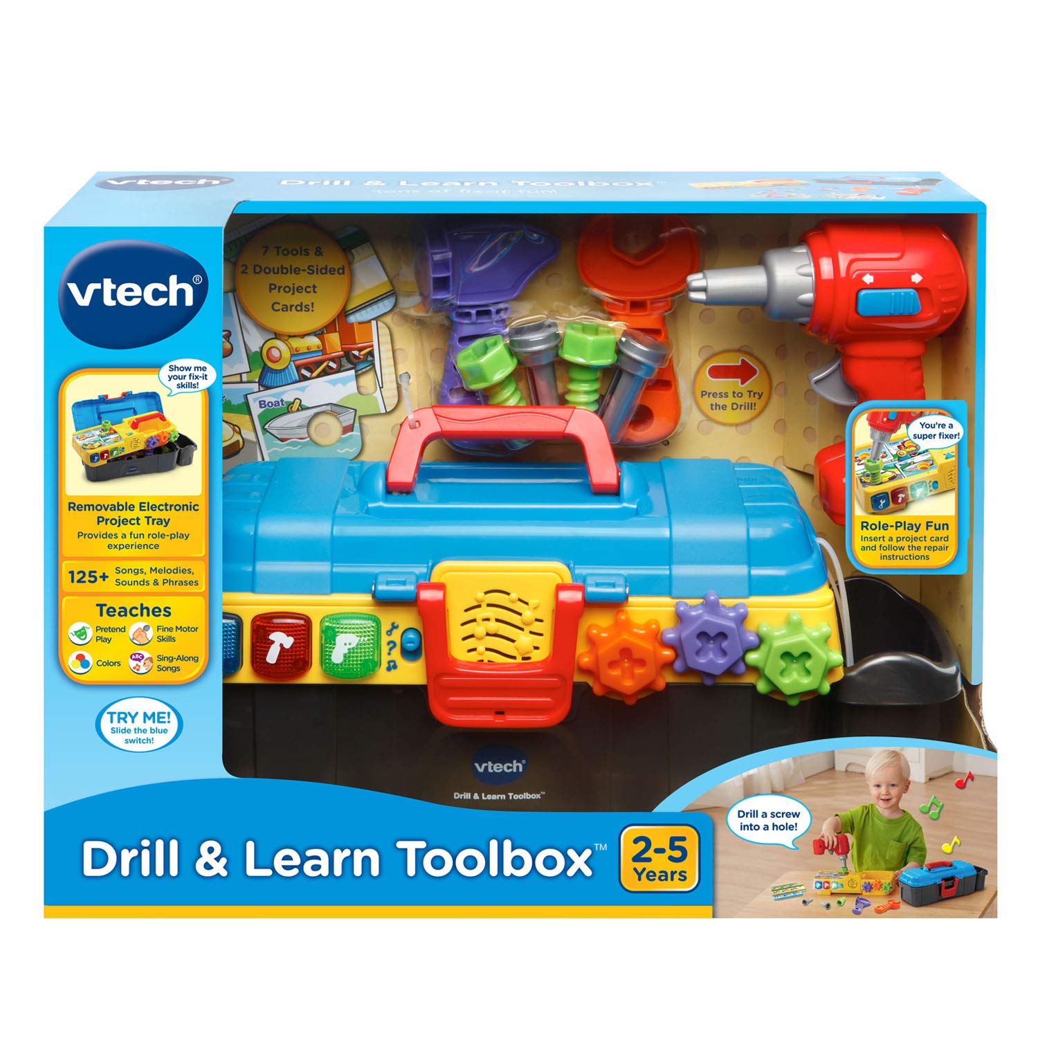 VTech Drill and Learn Toolbox - Image 5