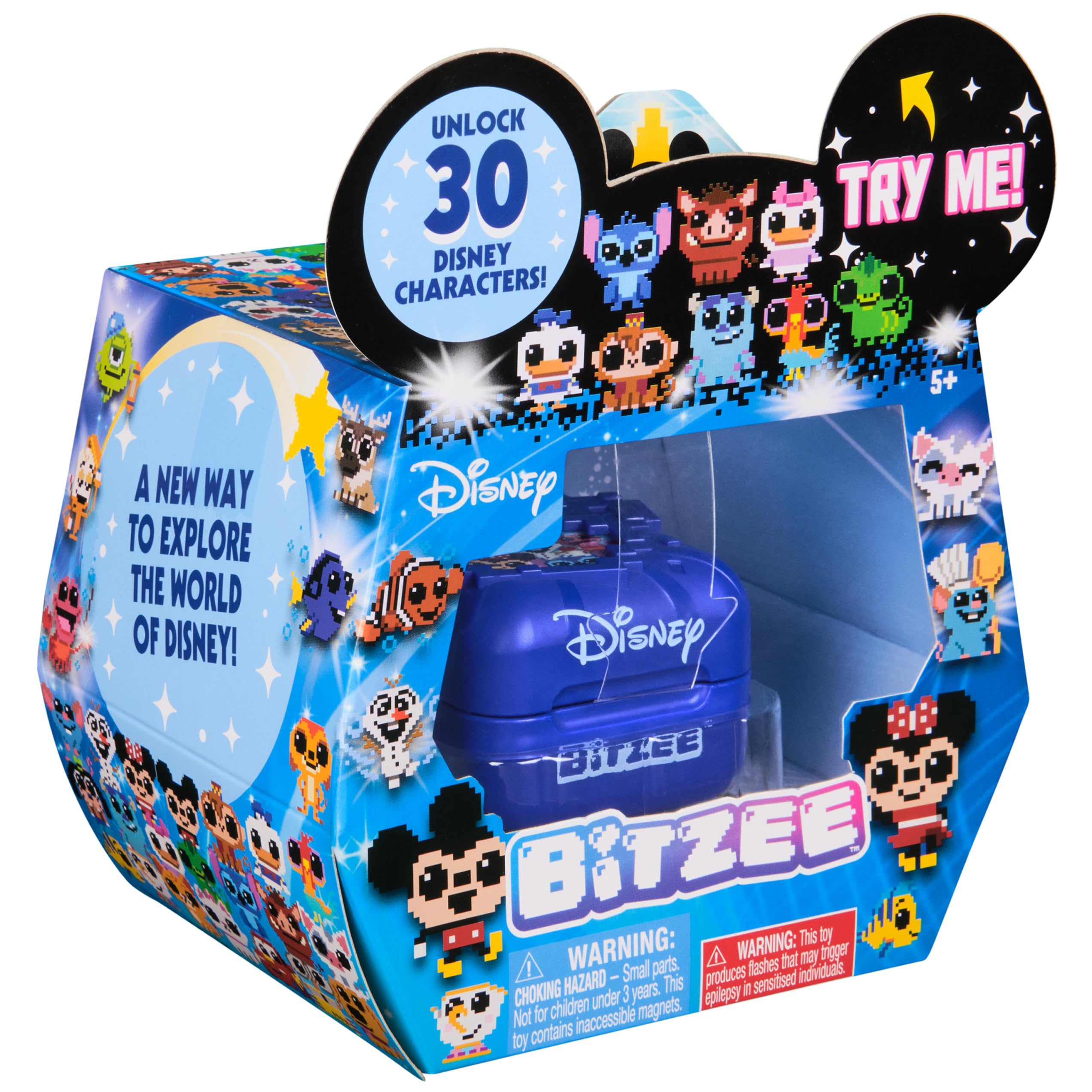 BITZEE, Disney with 30 Interactive Characters Inside, Reacts to Swipes, Tilts & Taps, Disney Toys & Digital Pet Boys & Girls Toys - Image 2