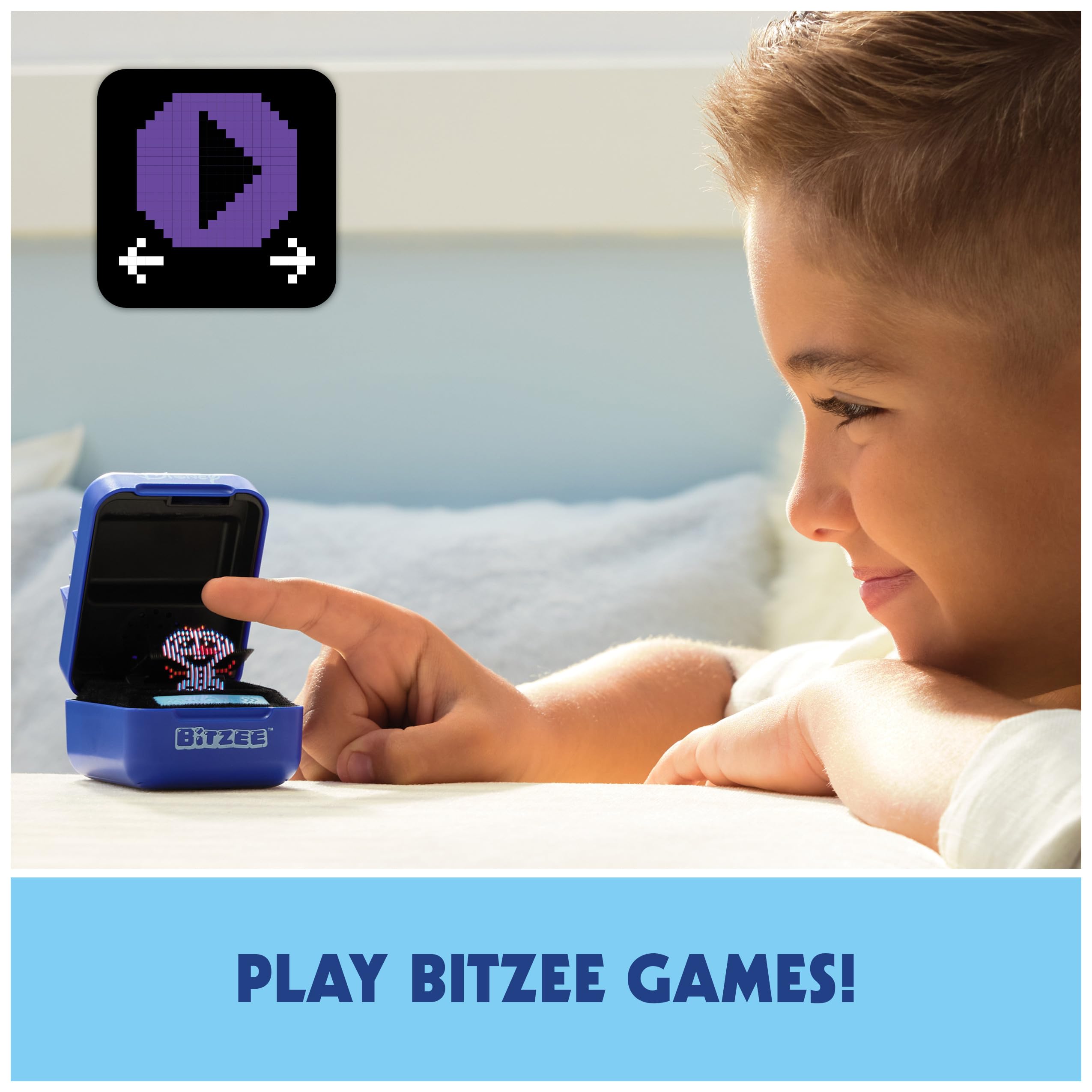 BITZEE, Disney with 30 Interactive Characters Inside, Reacts to Swipes, Tilts & Taps, Disney Toys & Digital Pet Boys & Girls Toys - Image 3